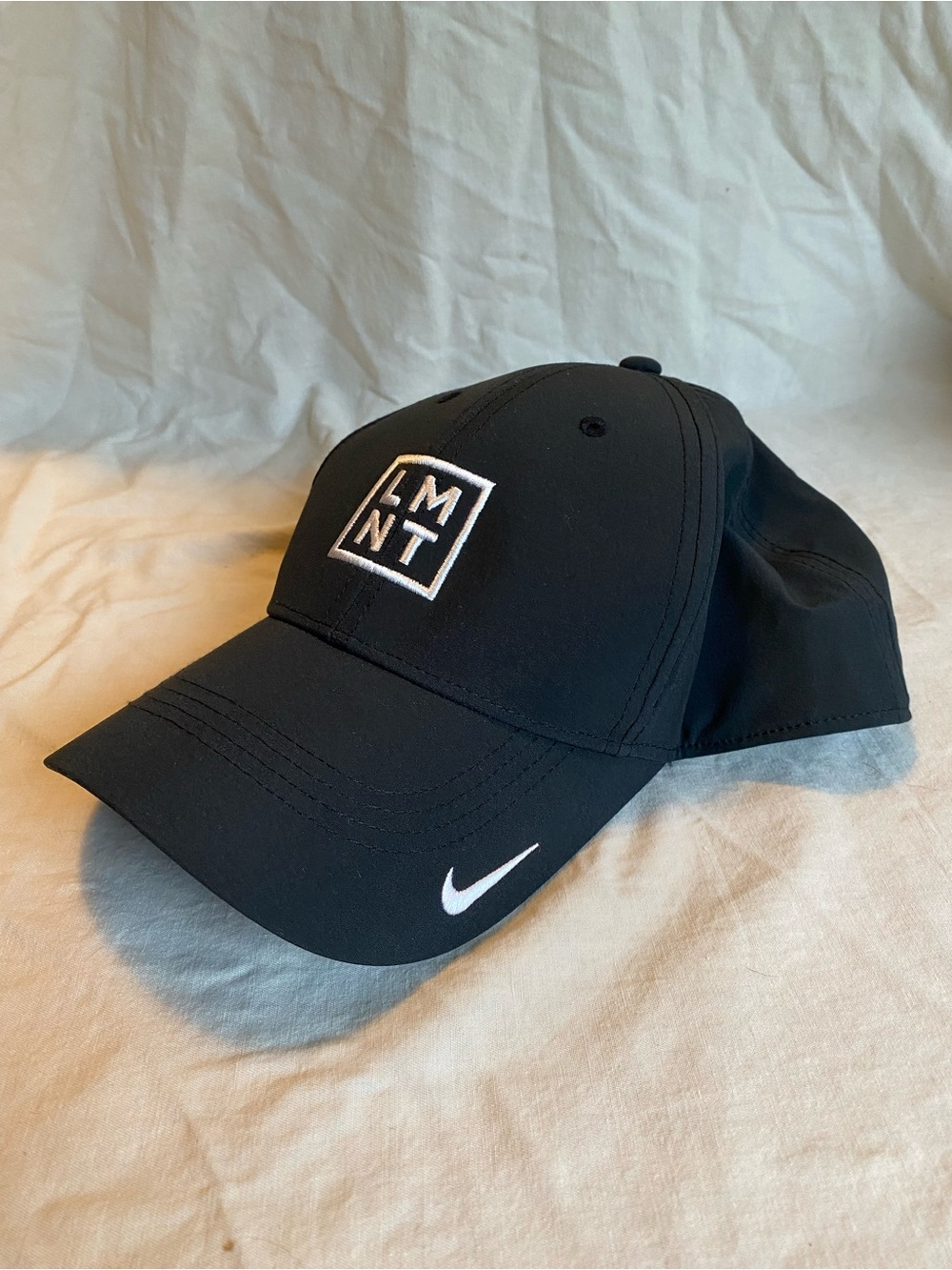 LMNT Stay Salty Promotional Hat Black Nike Dri-Fit Strapback Unisex M/L New